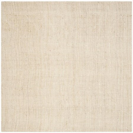 Safavieh 5 x 5 ft. Square Casual Ivory Natural Fiber Rug NF730A-5SQ